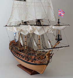 модель парусного линейного корабля «Ингерманланд»