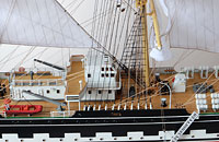модель барка «Крузенштерн»