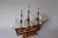 модель парусного корабля «Мирный»