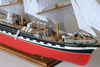 модель  парусного корабля «Крузенштерн»