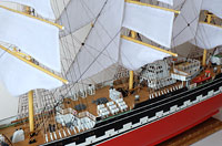 модель барка «Крузенштерн»