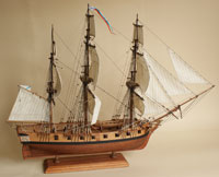 модель парусного корабля «Надежда»